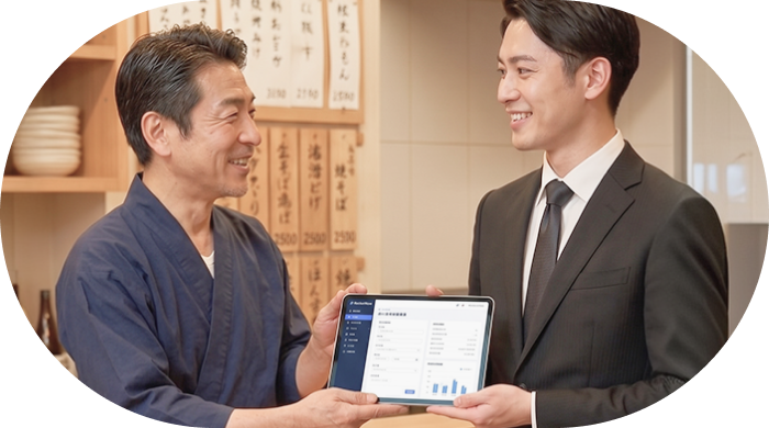 Restaurant management system tablet support food delivery Japan platform